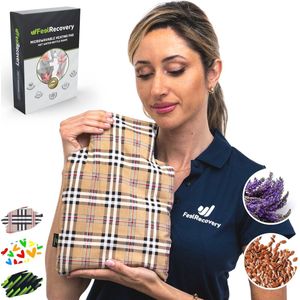 Warmtekussen Lijnzaad voor Magnetron - Pittenzak voor Spierpijn en Comfort (30x22 cm)