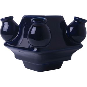 Staple - Stapelgekte - Vaasje - Donkerblauw - Middenstuk - 10 cm