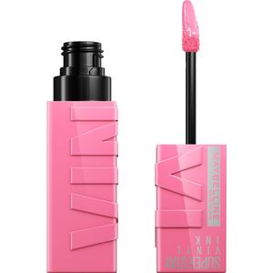 Maybelline - SuperStay Vinyl Ink Liquid Lippenstift - 155 Upbeat - Frambozenroze