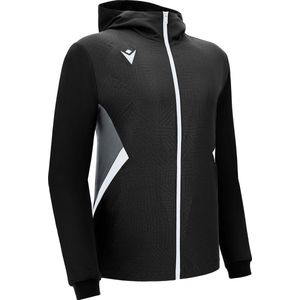 Macron - Victory Tiamat - Jas Met Kap - Zwart/Wit