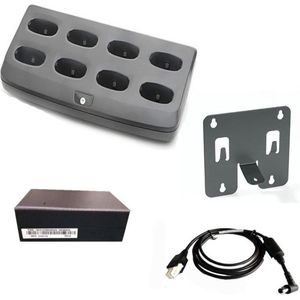 Zebra battery charging station, 8 slots