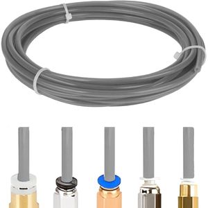 2 m ID 25 mm × OD 4 mm Ultragladde Teflonslang voor 3D-printers met directe aandrijving