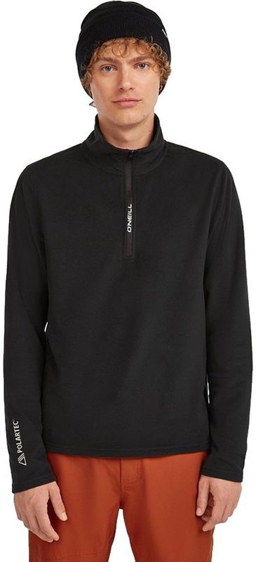O´neill - FWC Cruz - Fleece Jack - Zwart - Halve Rits - Polartec