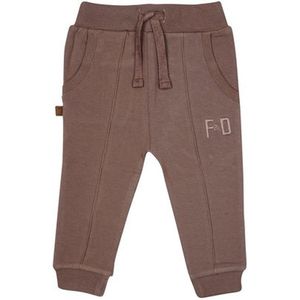 Frogs and Dogs - Smart Club geplooide broek | Bruin - Katoen - Maat 62