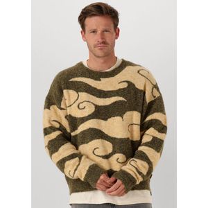 Woodbird - WBKURT CLOUD CREW - Trui - Groen - Heren
