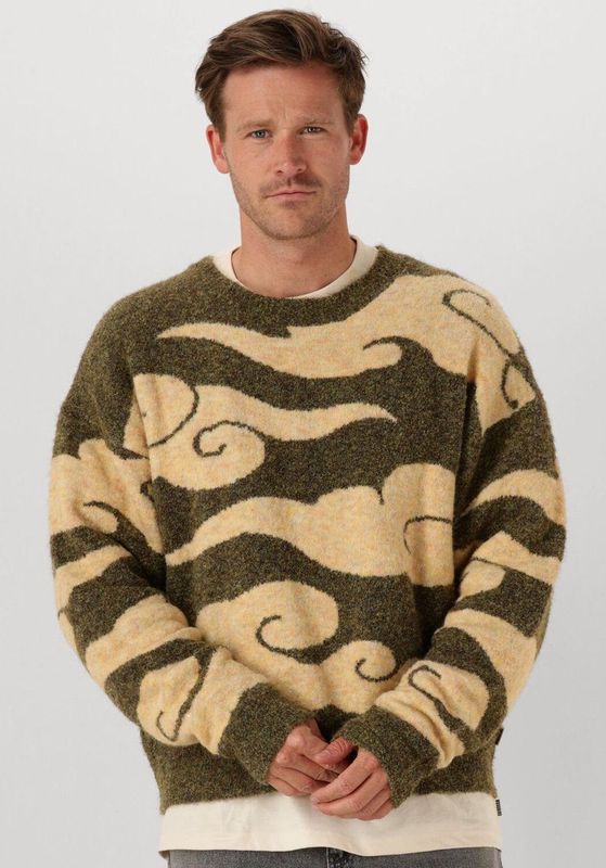 Woodbird - WBKURT CLOUD CREW - Trui - Groen - Heren