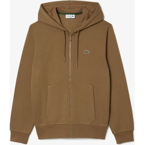 Lacoste Zip through hoodie - cookie