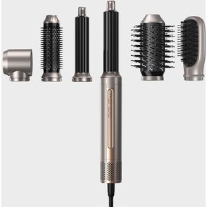 Curly Twist Airstyler – Föhnborstel & Krulborstel – Krultang 6-in-1 Multistyler – Ionische Haarstyler – Voor Alle Haartypes