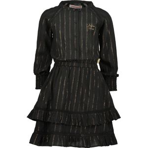 Vingino Meisjes Midi Dress Pelena Deep Black - Maat 176