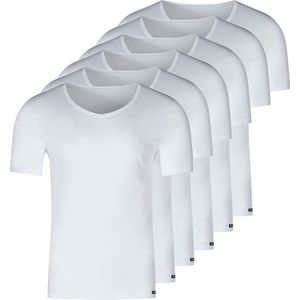 Skiny Heren onder t-shirts 6 pack Basis