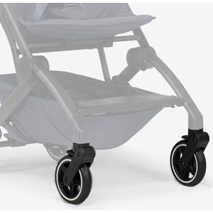 Joolz - Aer+ - Buggy - Voorwielen - Zwart - Set