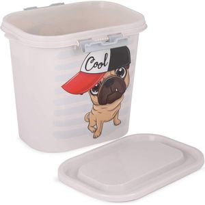 10 l diervoercontainer voederbox voorraadcontainer container verzegelingscontainer droogvoercontainer opbergdoos hond doos