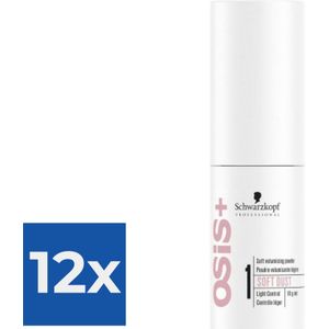 Schwarzkopf OSiS+ Dry Texture Soft Dust - Voordeelverpakking 12 stuks