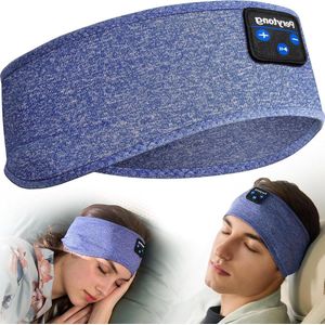 Bluetooth-slaaphoofdband voor zijslapers - Muziek Sportkoptelefoon ultrazachte Hoofdband - slaapcadeau voor mannen en vrouwen