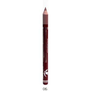 Easy Paris Cosmetics - Oogpotlood - Lippotlood - Eyeliner Pencil - Lipliner Pencil - Extra Waterproof - Bordeaux Rood - Donker Rood - Rojo Burdeos - Nummer 006 - 1 Stuks