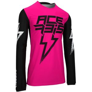 Acerbis X-Flex Blizzard Zwart Roze Cross Jersey - Maat XXL - Shirts