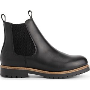 Travelin' - Agder - Chelsea Boots - Zwart - Leer