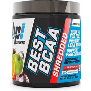 BPI Sports - Best BCAA Shredded - Sportvoeding - Fruit Punch - 25 servings
