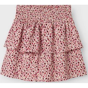 Name It kids meisjes rok KANVA White