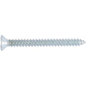 Wurth - DIN 7982 staal verzinkt verzonken kop H vorm C - Verzonken zelftappende schroef met verzonken kop H DIN 7982, staal, verzinkt, blauw gepassiveerd (A2K) - x 300 st - Interne aandrijving H2 Soort aandrijving H