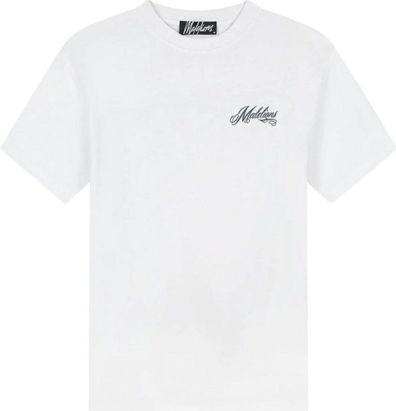 Malelions - Playing Cards T-Shirt - Wit