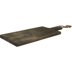 Gusta® | Acacia Serveerplank 48x19cm Zwart