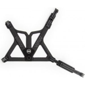 WAW Hondentuig Ergovest Maat 2 Zwart