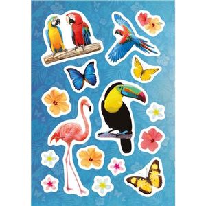 Herma Stickers Paradijs Junior 12 X 8,4 Cm Folie 16 Stuks