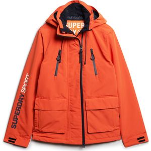 Superdry Hooded Ultimate Windbreaker Heren Jas - Bold Orange - Maat Xl