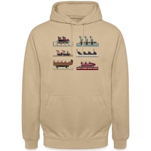 Onderzetter Auto's | Coaster Cars Hoodie Unisex