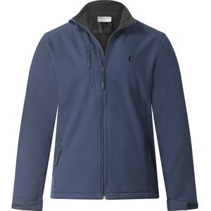 Gentlemen - heren softshell jasje - winddicht - waterafstotend - donkerblauw - maat M - BLACK FRIDAY DEAL