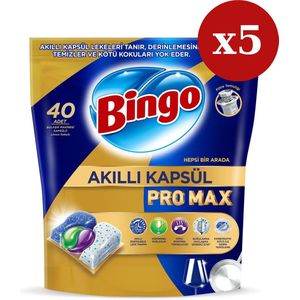 Bingo - Pro Max - Vaatwascapsules - 200 stuks - All-in-One