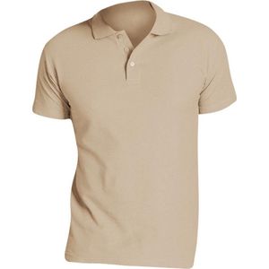 SOLS Heren Zomer II Pique Poloshirt met korte mouwen (Zand)