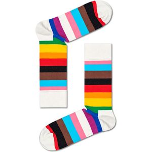 Happy Socks sokken pride stripe multi - 47-51