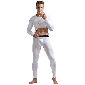 Thermische ondergoedset voor heren - basislaagset met tops en lange onderbroeken