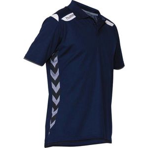 Hummel Stockholm Polo Uni - Sportshirt - Blauw donker