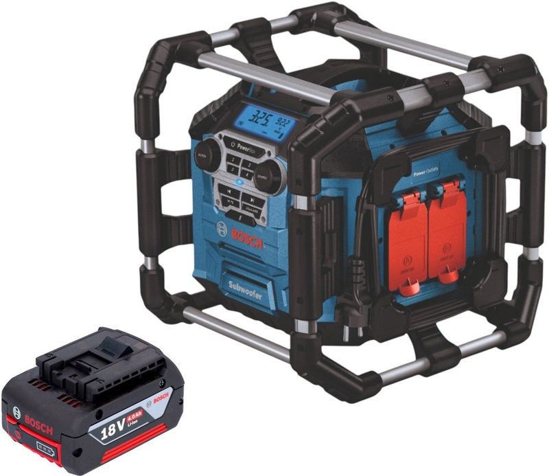 Bosch GPB 18V-5 C - Draadloze Radio - 18 V - Bluetooth - Solo