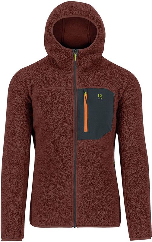 Karpos - Moiazza Retro Hoodie - Fleecevest - Bruin