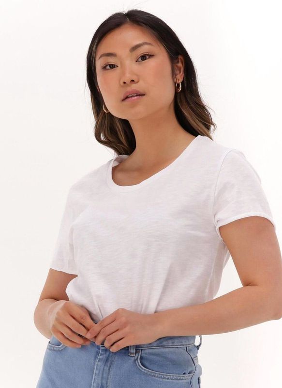 My Essential Wardrobe - 09 The Otee Slub Yarn - T-shirt - Wit