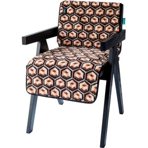 Qnuss - Qleed - Warmtedeken - Draadloos - 135x45 cm - Retro Cube