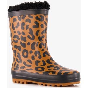 Mountain Peak gevoerde kinder regenlaarzen camouflage blauw - Maat 25 - 100% stof- en waterdicht