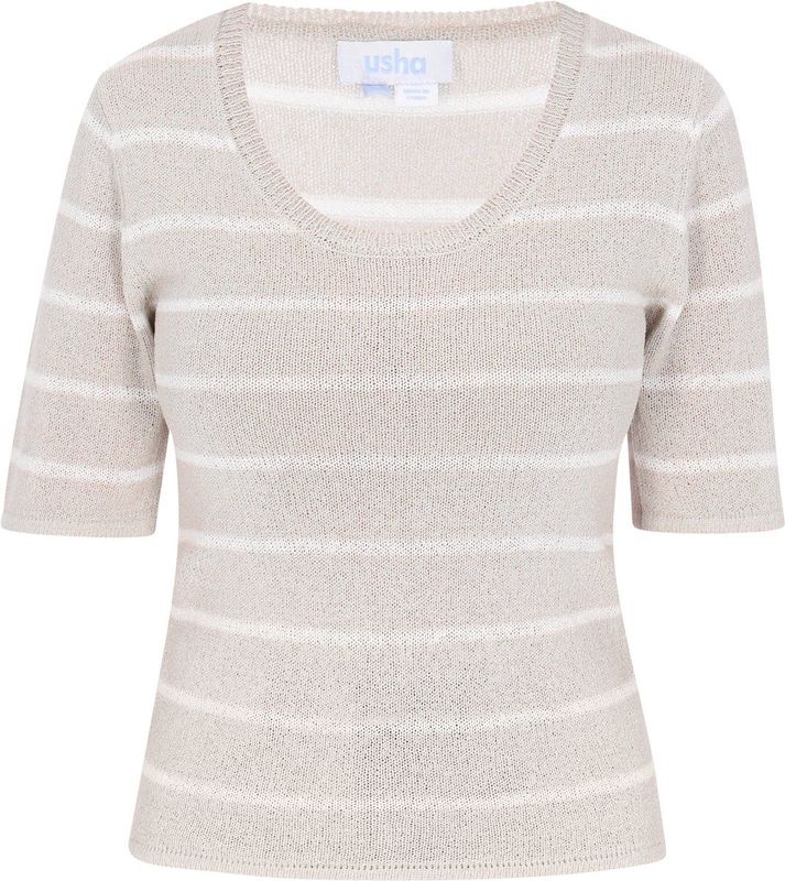 Usha - Sweater - Slim Fit - Gestreept - Everyday Fashion Collection