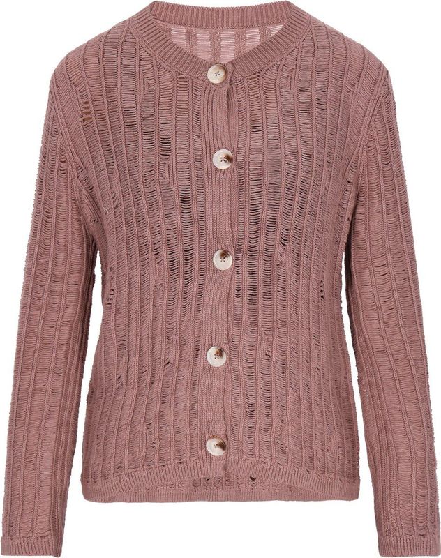 myMo ROCKS Gebreid vest  oudroze