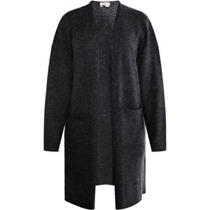 usha - FESTIVAL - Gebreid Vest - Zwart