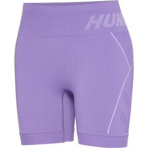 Hummel - Hmlte Christel Seamless Shorts - Paars - Korte Broeken