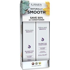 L'anza - Glossifying Duo Set (Shampoo 300ml & Conditioner 250ml)