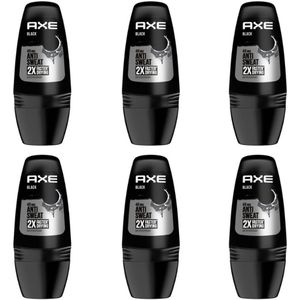 Axe Deo Roll-on – Black 50 ml (6 stuks)
