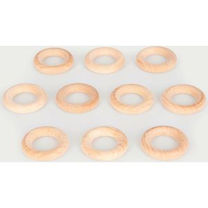 TickiT Ringen Blank Hout 56 Mm