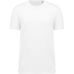 Kariban Heren Katoen Bemanningslid Hals T-Shirt (Wit)