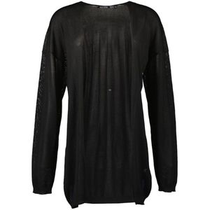 Blue Seven dames - Vest 147172 zwart dun lang 38